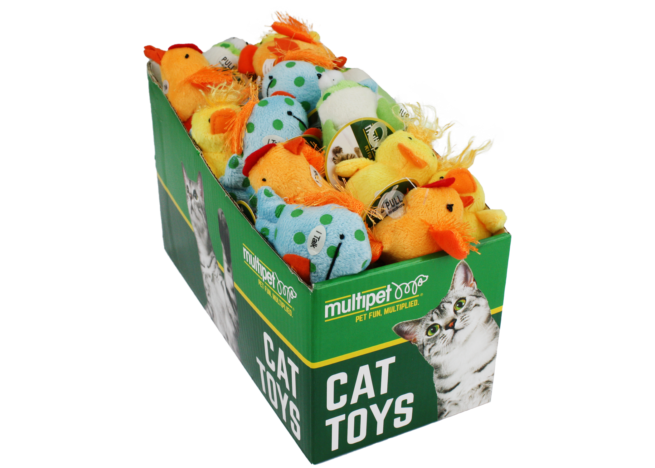 Multipet Look Who's Talking Cat Dog Toy