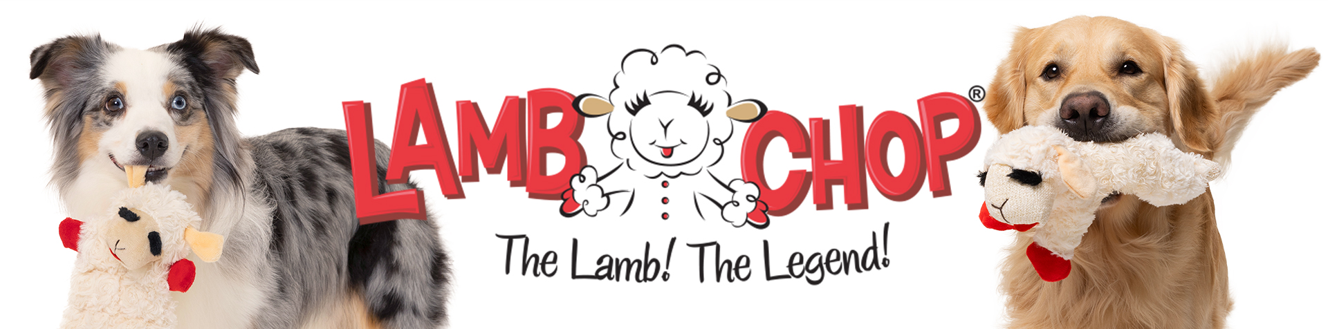 Lamb Chop<sup>®</sup> With Santa Hat Standing